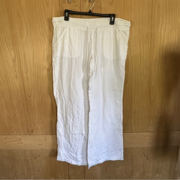 Billabong White beach pants size XL - Picture 1 of 6